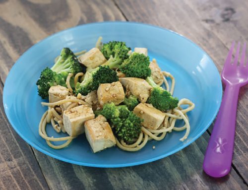 Salteado de tofu y brócoli – Recetas del USDA para centros de cuidado infantil