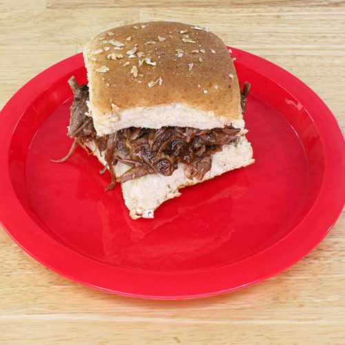 Sándwiches De Carne De Res A La Barbacoa