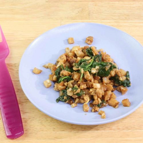 Salteado De Tempeh Con Vegetales