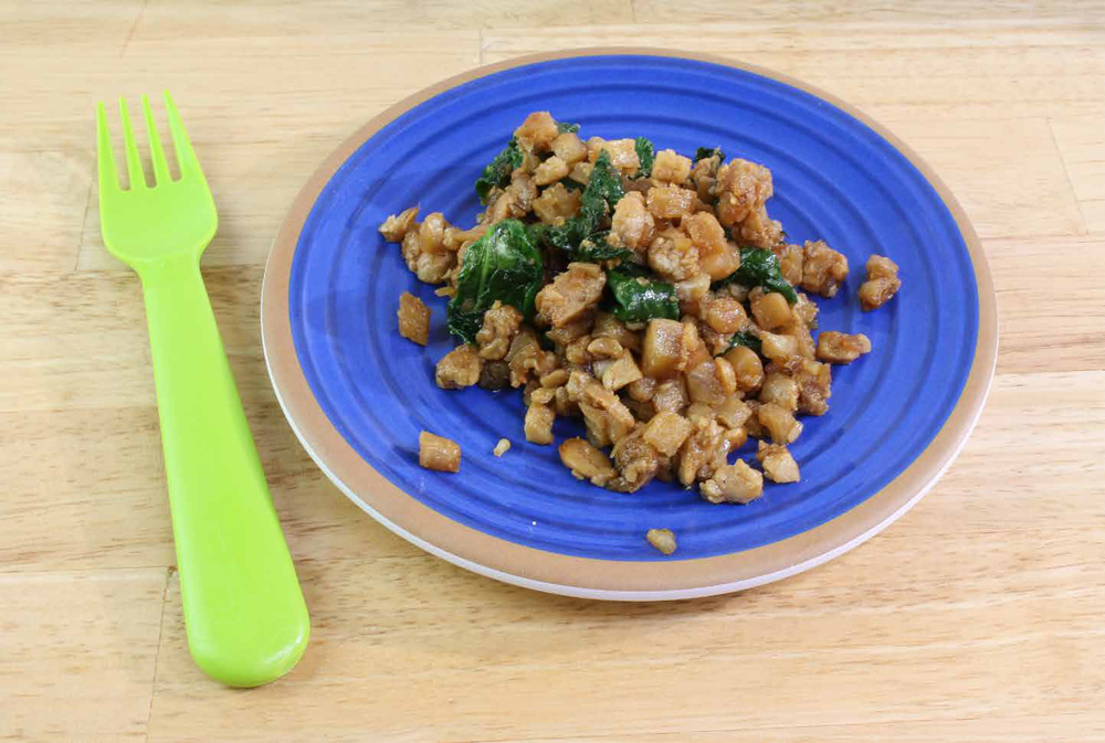 Salteado De Tempeh Con Vegetales