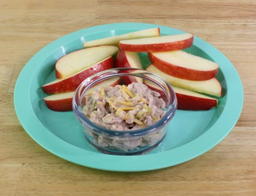 Ensalada de atún con manzana en rodajas – Recetas del USDA para hogares de cuidado infantil