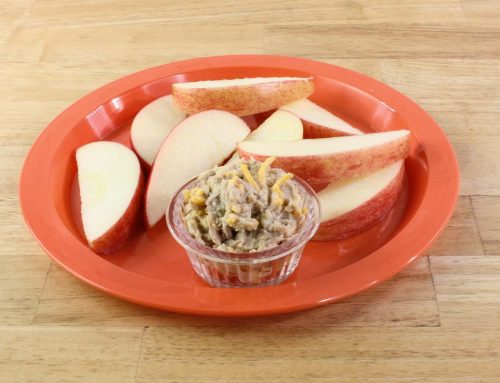 Ensalada de atún con manzana en rodajas – Recetas del USDA para centros de cuidado infantil