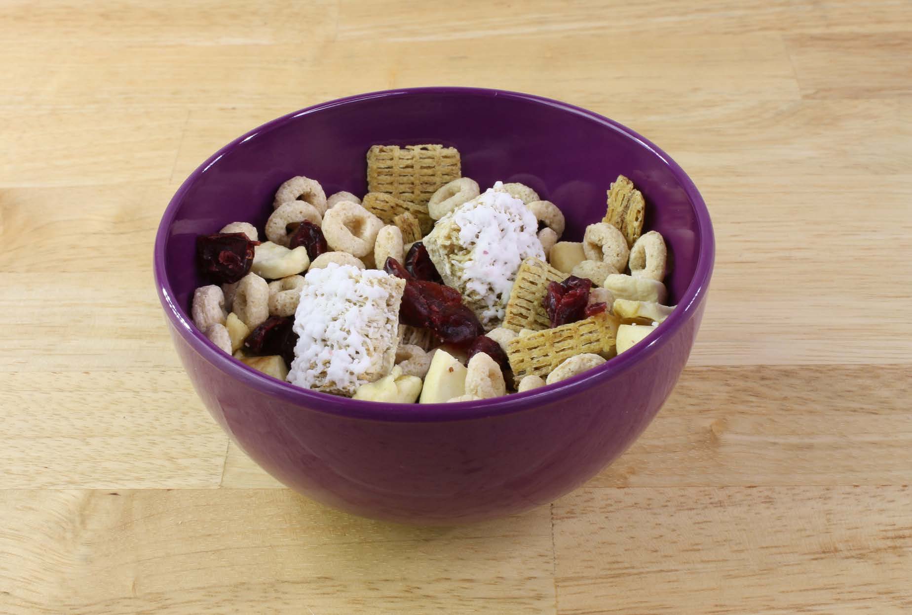 Merienda De Frutas Secas Y Cereales