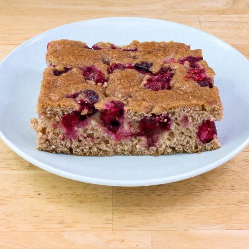 Pan Rápido De Naranja Y Arándanos Rojos