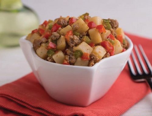Roasted Potatoes and Turkey Hash USDA Recipe for Family Child Care