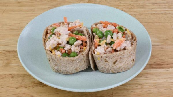 Ground Turkey Wraps Pinwheels