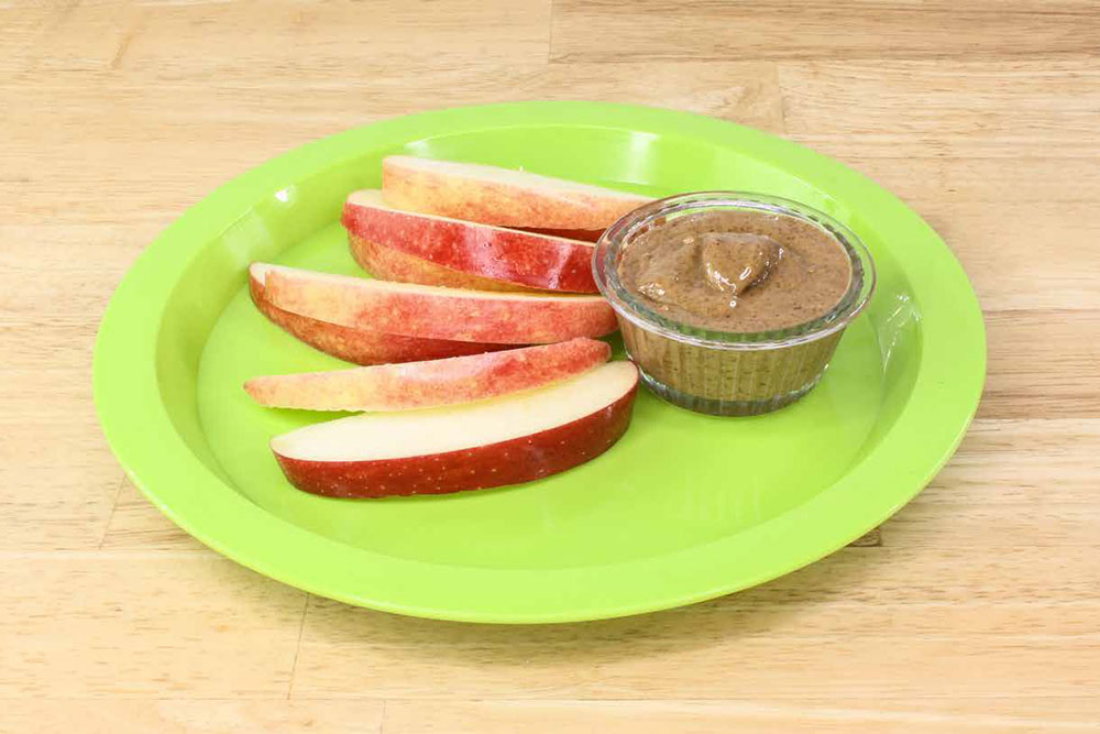 Apples and Almond Butter image