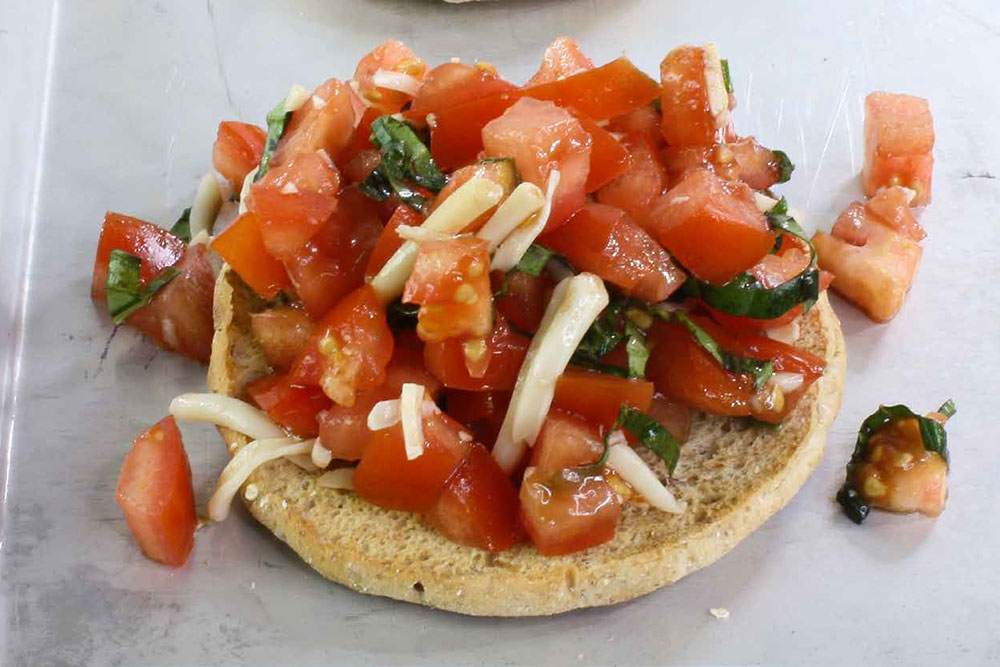 Caprese Bruschetta photograph