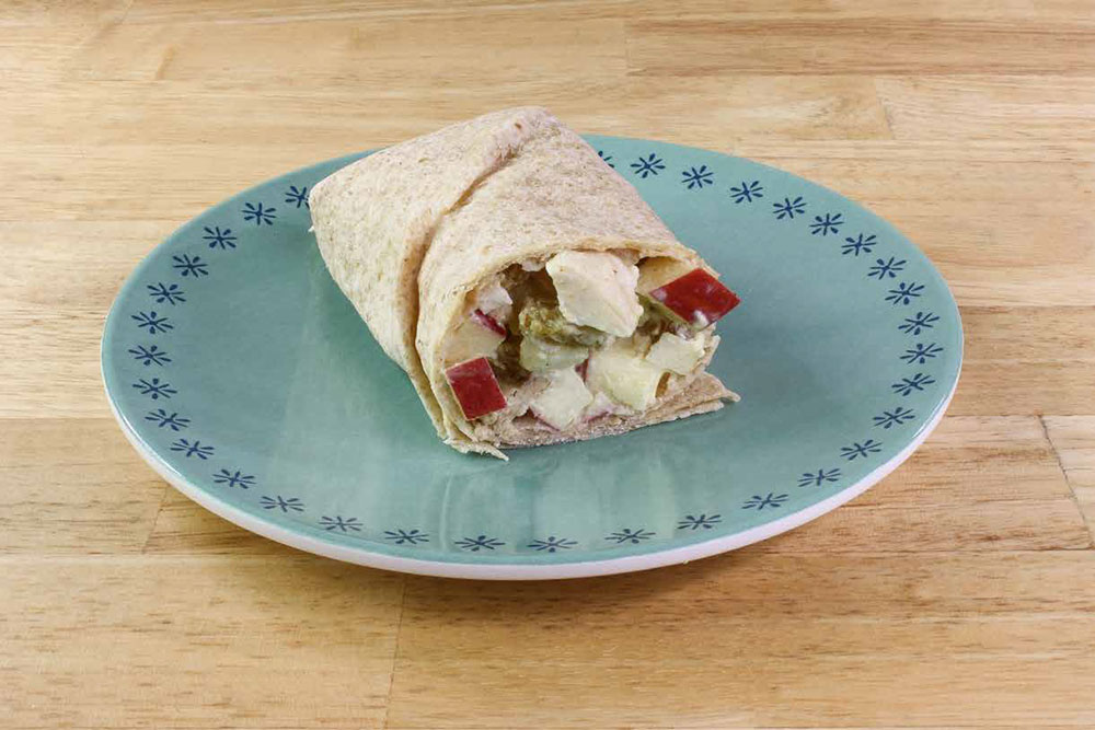 Curried Chicken Wraps