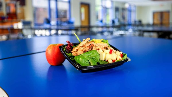 Harvest Spinach and Apple Chicken Salad State(Virginia) Child Nutrition Agency Developed Recipe
