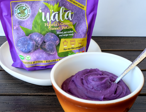 Mashed Purple Sweet Potato State(Hawaii) Child Nutrition Agency Developed Recipe for Schools